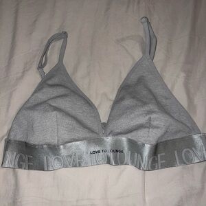 NW/OT Primark Cares Women's Gray Bralette Straps On Back. Never worn.
